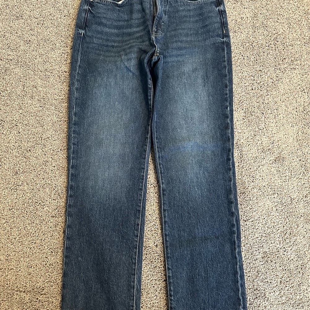 Lucky Brand High Rise Straight Classic Blue Denim Jeans